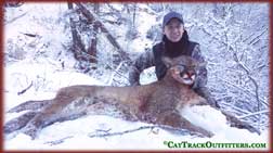 Colorado mountain lion hunting and big game hunts with Cat Track Guides & Outfitters