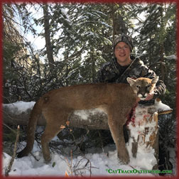 Colorado lion hunting - a guided big game hunt in Collbran Colorado