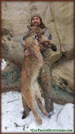 mountain lion hunts in Western Colorado with Cat Track Outfitters